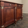 Antique French Empire Style Mahogany Buffet ~ Credenza