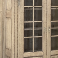 18th Century Country French Louis XVI Period Bookcase in Stripped Oak