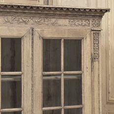 18th Century Country French Louis XVI Period Bookcase in Stripped Oak