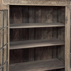 18th Century Country French Louis XVI Period Bookcase in Stripped Oak