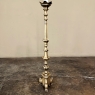 Pair 19th Century Bronze Candlestick Floor Lamps