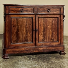 19th Century French Louis Philippe Period Mahogany Buffet