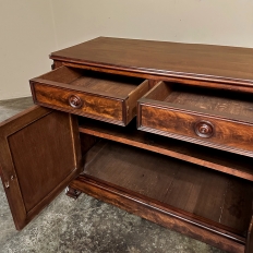 19th Century French Louis Philippe Period Mahogany Buffet