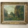 Antique Framed Oil Painting on Canvas by Van den Eynde