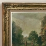 Antique Framed Oil Painting on Canvas by Van den Eynde