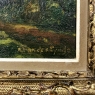 Antique Framed Oil Painting on Canvas by Van den Eynde