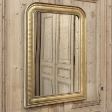 19th Century French Louis Philippe Period Gilded Mirror