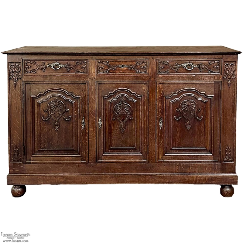 Antique French Louis XIV Buffet ~ Credenza