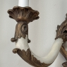 Pair Antique French Louis XV Painted Wall Sconces