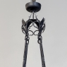 Antique French Wrought Iron Chandelier