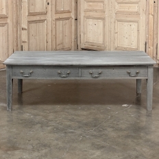 Rustic Country French Painted Coffee Table