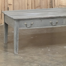 Rustic Country French Painted Coffee Table