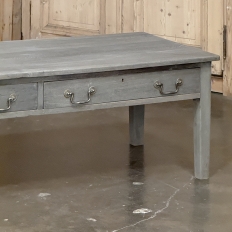 Rustic Country French Painted Coffee Table