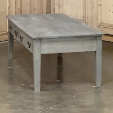 Rustic Country French Painted Coffee Table