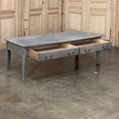 Rustic Country French Painted Coffee Table