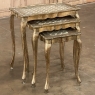 Set of 3 Vintage Florentine Nesting Tables