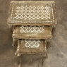 Set of 3 Vintage Florentine Nesting Tables