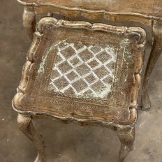 Set of 3 Vintage Florentine Nesting Tables