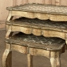 Set of 3 Vintage Florentine Nesting Tables