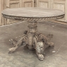 19th Century Renaissance Revival Stripped Center Table ~ Dining Table