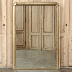 Antique French Louis Philippe Period Giltwood Mirror