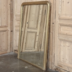 Antique French Louis Philippe Period Giltwood Mirror