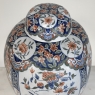 19th Century Oriental Style Delft Vase with Lid