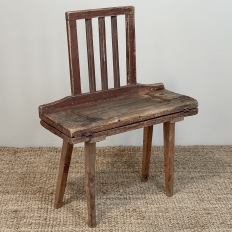 18th Century Swedish Varmland Stockholm Bench ~ End Table ca. 1760s