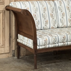 Pair Antique French Neoclassical Day Beds ~ Chaise Lounges