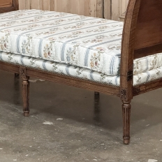 Pair Antique French Neoclassical Day Beds ~ Chaise Lounges