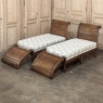 Pair Antique French Neoclassical Day Beds ~ Chaise Lounges