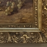 19th Century Framed Oil on Canvas of Still Life