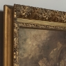 19th Century Framed Oil on Canvas of Still Life