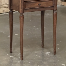 Pair Antique French Directoire ~ Neoclassical End Tables - Nightstands