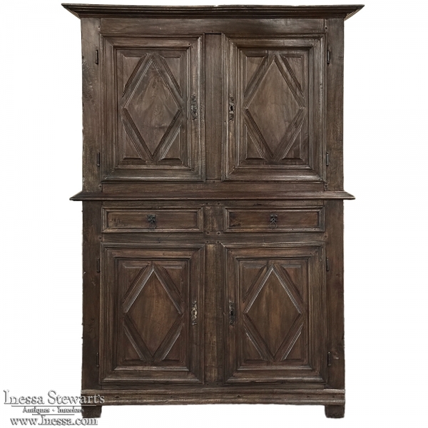 18th Century French Louis XIII Wardrobe ~ Armoire