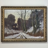 Antique Framed Oil Painting on Canvas by Louis Garot (1875-1936)