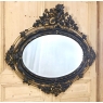 Antique French 19th Century Louis XVI Oval Mirror