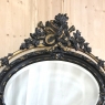 Antique French 19th Century Louis XVI Oval Mirror