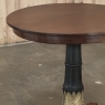 19th Century French Second Empire Mahogany Round End Table