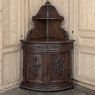 19th Century French Renaissance Revival Corner Cabinet ~ Confiturier