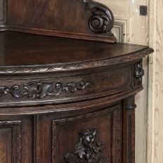 19th Century French Renaissance Revival Corner Cabinet ~ Confiturier