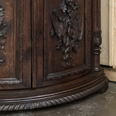 19th Century French Renaissance Revival Corner Cabinet ~ Confiturier