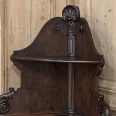 19th Century French Renaissance Revival Corner Cabinet ~ Confiturier