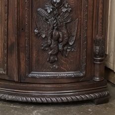 19th Century French Renaissance Revival Corner Cabinet ~ Confiturier