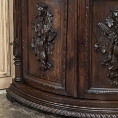 19th Century French Renaissance Revival Corner Cabinet ~ Confiturier