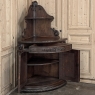 19th Century French Renaissance Revival Corner Cabinet ~ Confiturier