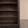 Antique Neoclassical Open Bookcase