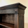 Antique Neoclassical Open Bookcase