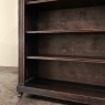 Antique Neoclassical Open Bookcase