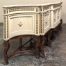 Grand Antique Italian Neoclassical ~ Baroque Painted Console ~ Buffet